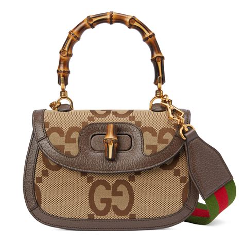 gucci bamboo 1947 jumbo gg|gucci jumbo gg crossbody bag.